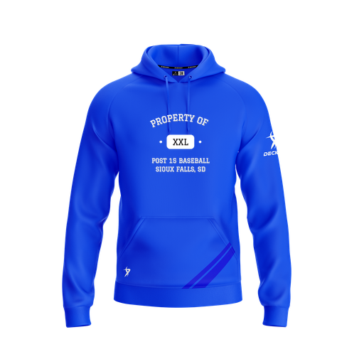 [FOLHSMRY-YXS-LOGO2] Decker Summit Hoodie (Youth XS, Royal, Logo 2)