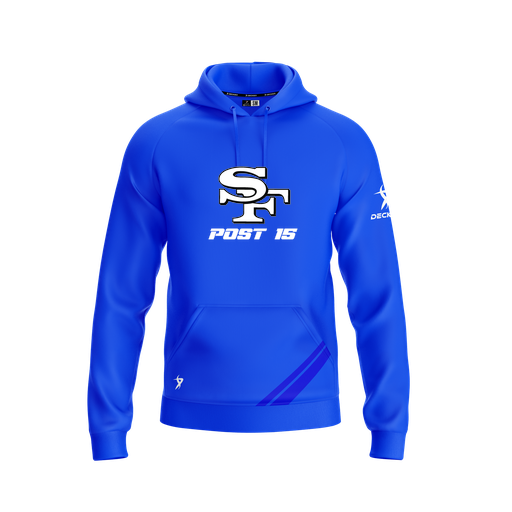 [FOLHSMRY-YXS-LOGO3] Decker Summit Hoodie (Youth XS, Royal, Logo 3)