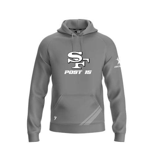 [FOLHSMGY-YXS-LOGO3] Decker Summit Hoodie (Youth XS, Gray, Logo 3)