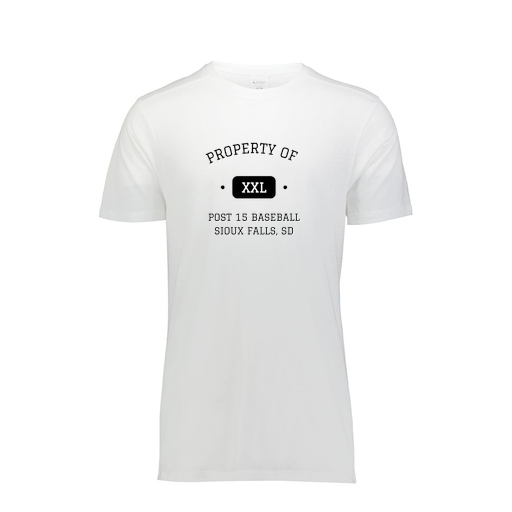 [3066.005.S-LOGO1] Youth Ultra-blend T-Shirt (Youth S, White, Logo 1)