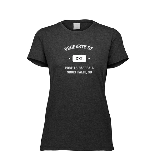 [FTSCUBBK-FAXS-LOGO2] Decker Women's Tri-Blend T-Shirt - Short Sleeve (Female Adult XS, Black, Logo 2)