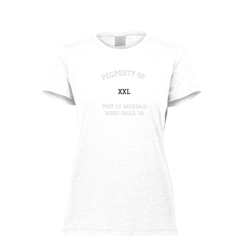 [FTSCUBWH-FAXS-LOGO2] Decker Women's Tri-Blend T-Shirt - Short Sleeve (Female Adult XS, White, Logo 2)