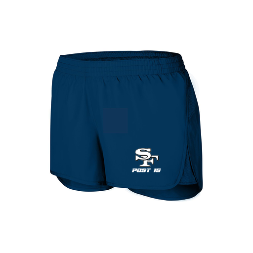 [2430.065.XS-LOGO3] Women's Performance Shorts (Female Adult XS, Navy, Logo 3)