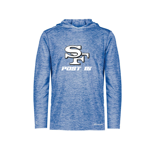 [FOLHCGRY-AS-LOGO3] Decker Men's Charge Hoodie (Adult S, Royal, Logo 3)